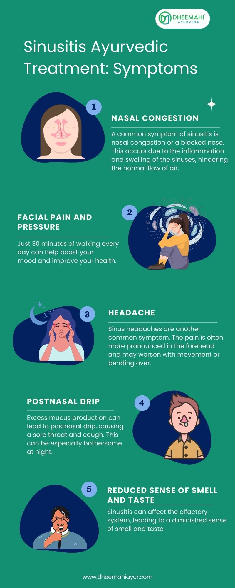 Sinusitis Ayurvedic Treatment Dheemahi Ayurveda